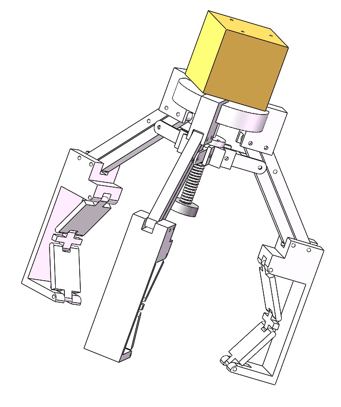 D0941-具有压力检测功能的机械爪系统设计+CAD+说明书==897565=250