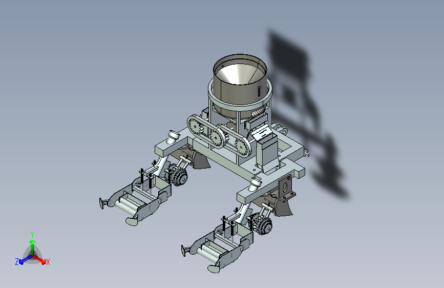 D0882-甘蔗排种机的设计【PROE三维】三维Step++CAD+说明书==424912=250