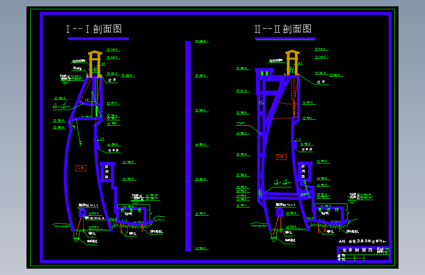 D0795-褒河双曲拱坝枢纽设计+CAD+说明书==1194435=250