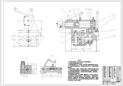 D0781-Φ430mm的数控车床总体设计及液压尾座设计+CAD+说明书==117627=250