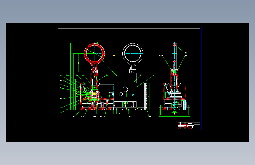 D0718-250吨闭式双点压力机执行机构设计+CAD+说明书==662399=250