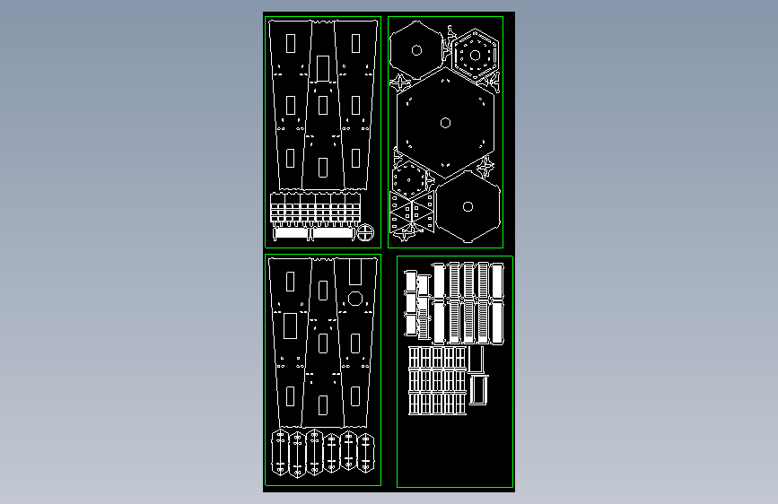 立体拼图、激光切割、线切割图纸(34)