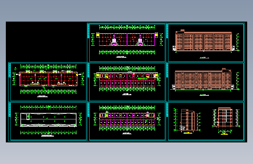 单身宿舍施工图