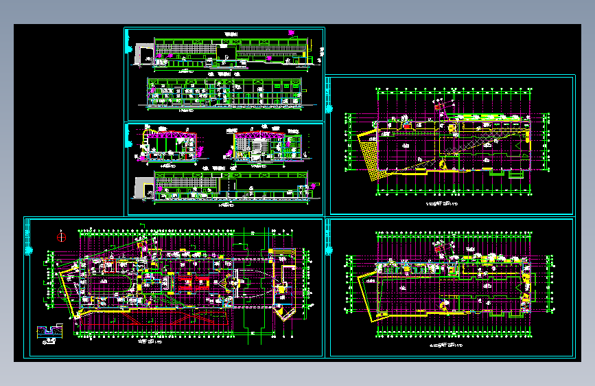中海会所建筑施工图