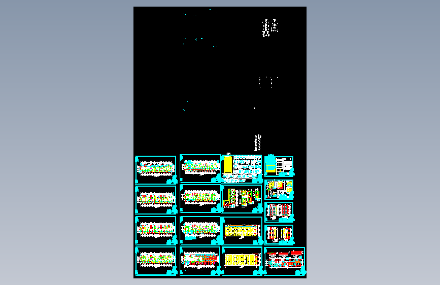 多层住宅建筑施工图 10