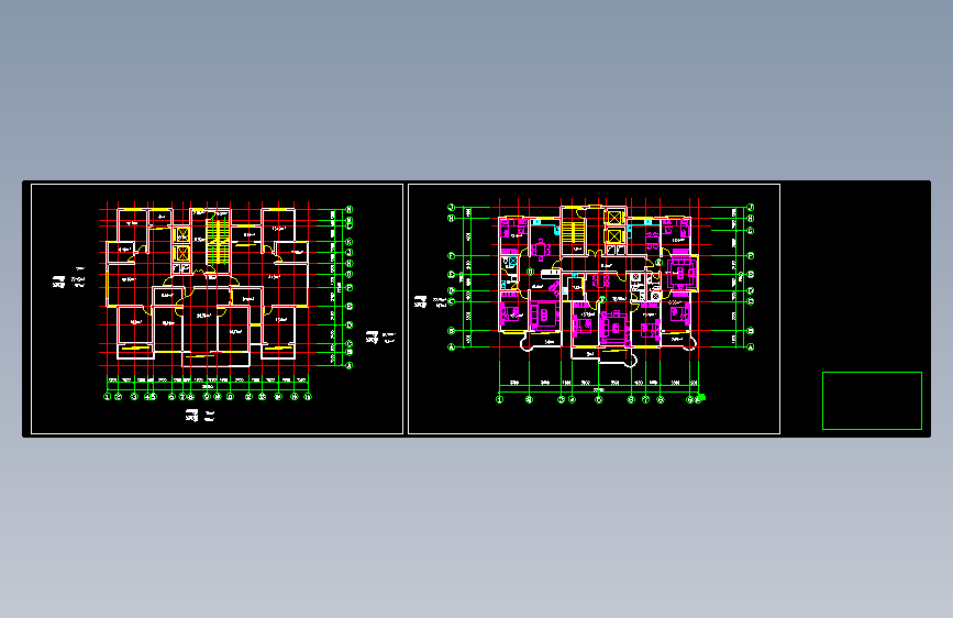 高层户型——方案.dwg