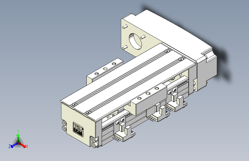 TPA-KNR-60E-1205C-L50A1-ML-BJ42-N3线性模块铝制底座