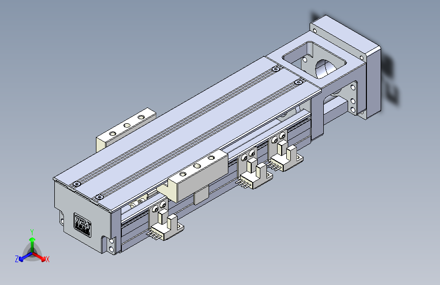 TPA-KNR-60E-1205C-L100A1-M-P40-N3线性模块铝制底座