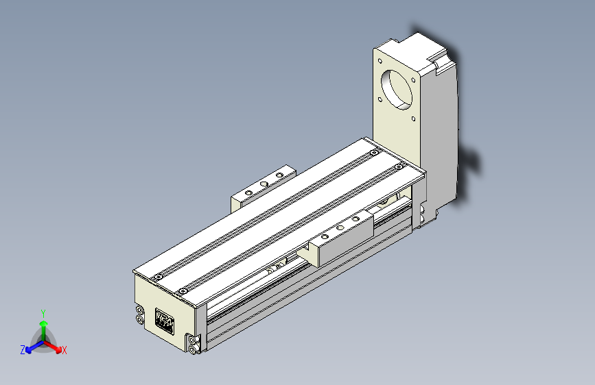 TPA-KNR-60E-1205C-L100A1-MU-H10-N3线性模块铝制底座