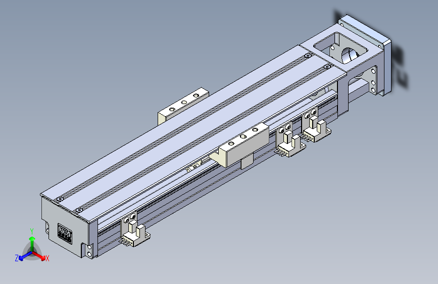 TPA-KNR-60E-1205C-L200A1-M-BJ57-N3线性模块铝制底座