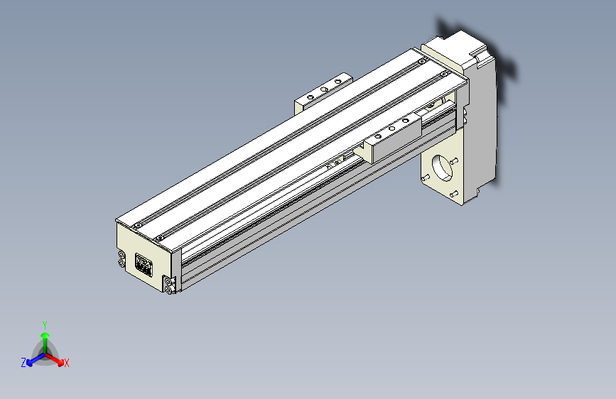 TPA-KNR-60E-1205C-L200A1-MP-BJ42-N3线性模块铝制底座