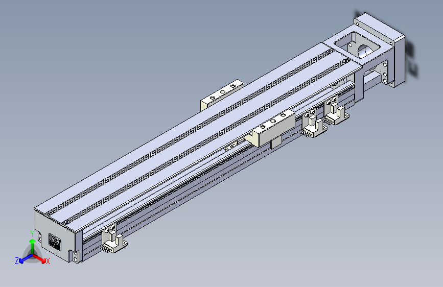 TPA-KNR-60E-1205C-L300A1-M-P40-N3线性模块铝制底座