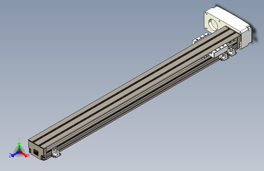 TPA-KNR-60E-1205C-L650A1-ML-BJ60-N3线性模块铝制底座