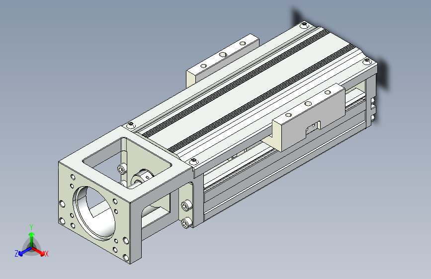 TPA-KNR-86E-1610C-L50A1-M-H40-N3线性模块铝制底座
