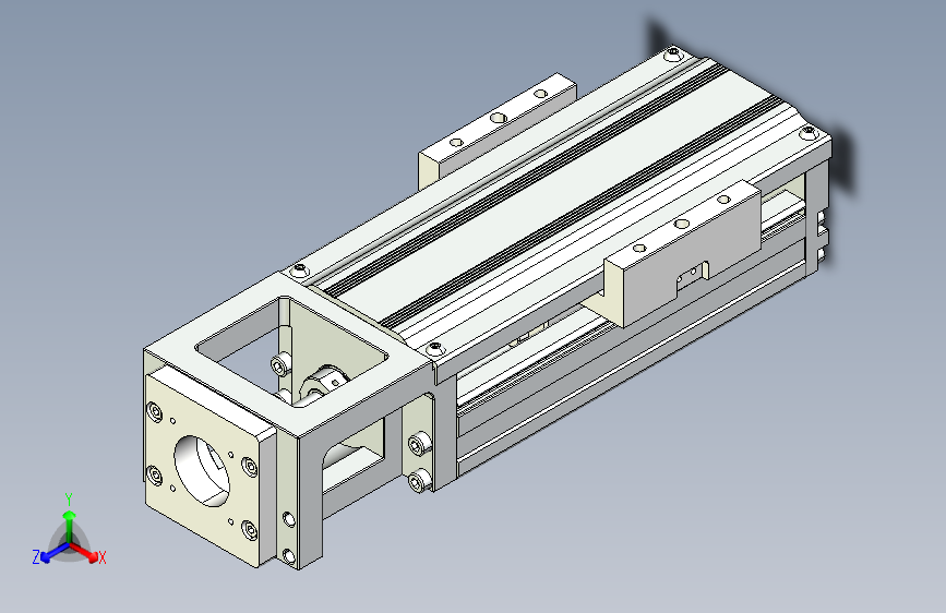 TPA-KNR-86E-1610C-L50A1-M-P10-N3线性模块铝制底座