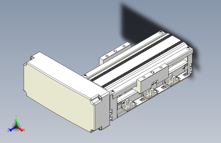 TPA-KNR-86E-1610C-L50A1-MR-BJ86-N3线性模块铝制底座