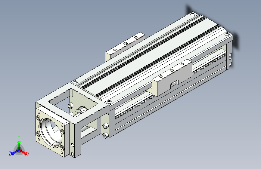 TPA-KNR-86E-1610C-L100A1-M-P40-N3线性模块铝制底座
