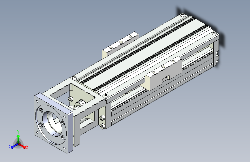 TPA-KNR-86E-1610C-L100A1-M-P75-N3线性模块铝制底座