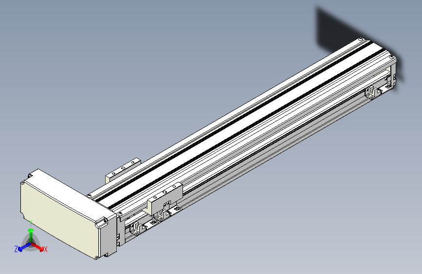 TPA-KNR-86E-1610C-L500A1-MR-BJ86-N3线性模块铝制底座