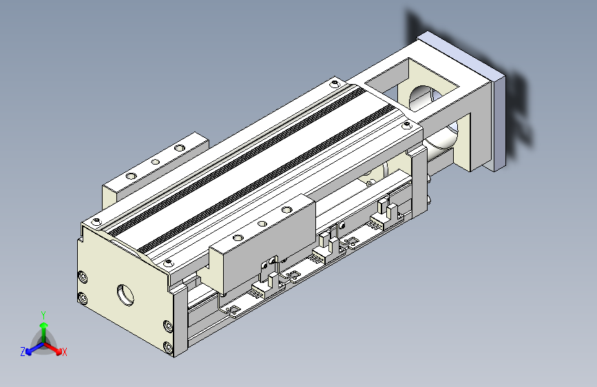 TPA-KNR-100E-2020C-L50A1-M-H75-N3线性模块铝制底座
