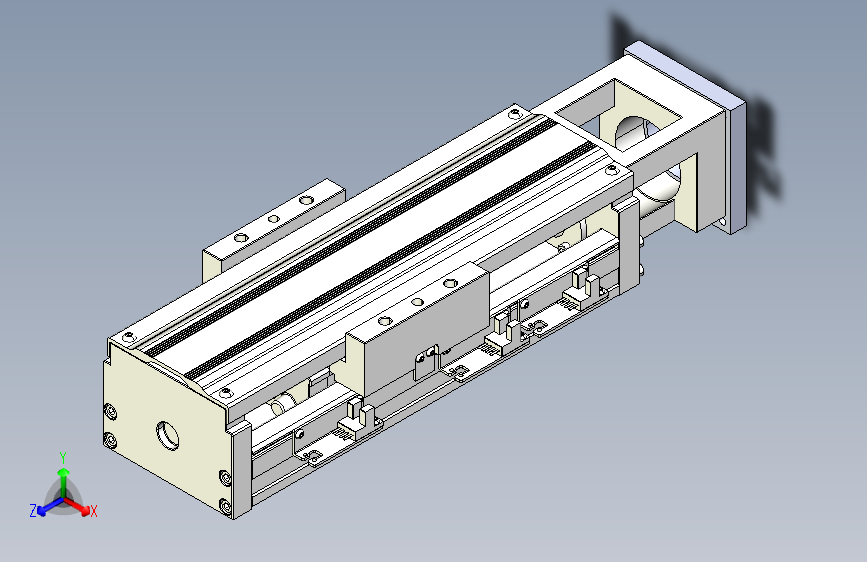 TPA-KNR-100E-2020C-L100A1-M-F3-N3线性模块铝制底座