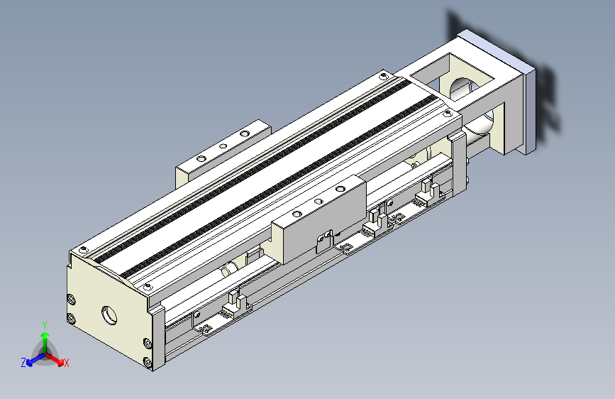 TPA-KNR-100E-2020C-L150A1-M-H75-N3线性模块铝制底座