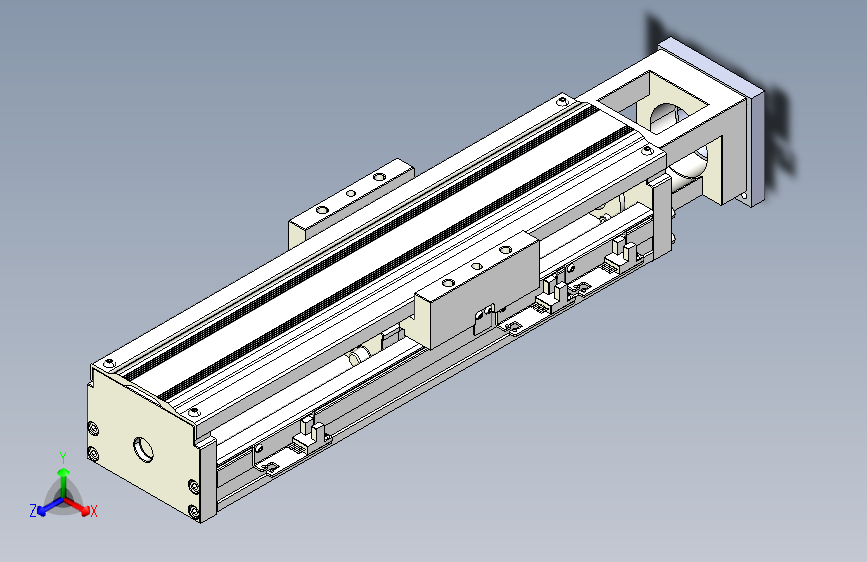 TPA-KNR-100E-2020C-L200A1-M-BJ86-N3线性模块铝制底座