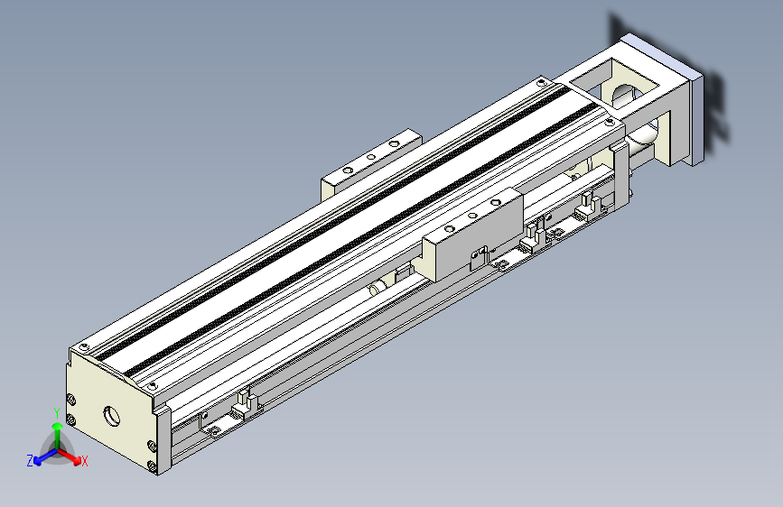 TPA-KNR-100E-2020C-L300A1-M-H75-N3线性模块铝制底座