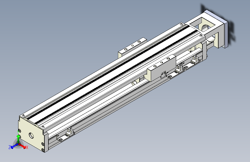 TPA-KNR-100E-2020C-L400A1-M-H75-N3线性模块铝制底座