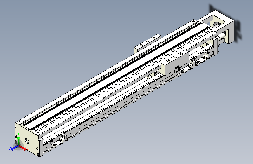 TPA-KNR-100E-2020C-L500A1-M-H40-N3线性模块铝制底座