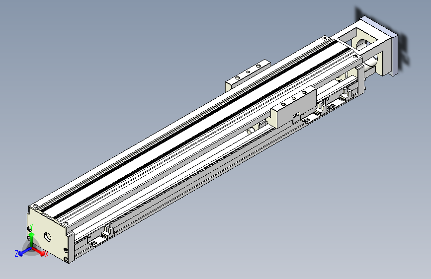 TPA-KNR-100E-2020C-L500A1-M-H75-N3线性模块铝制底座