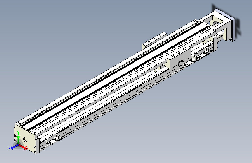 TPA-KNR-100E-2020C-L600A1-M-F3-N3线性模块铝制底座