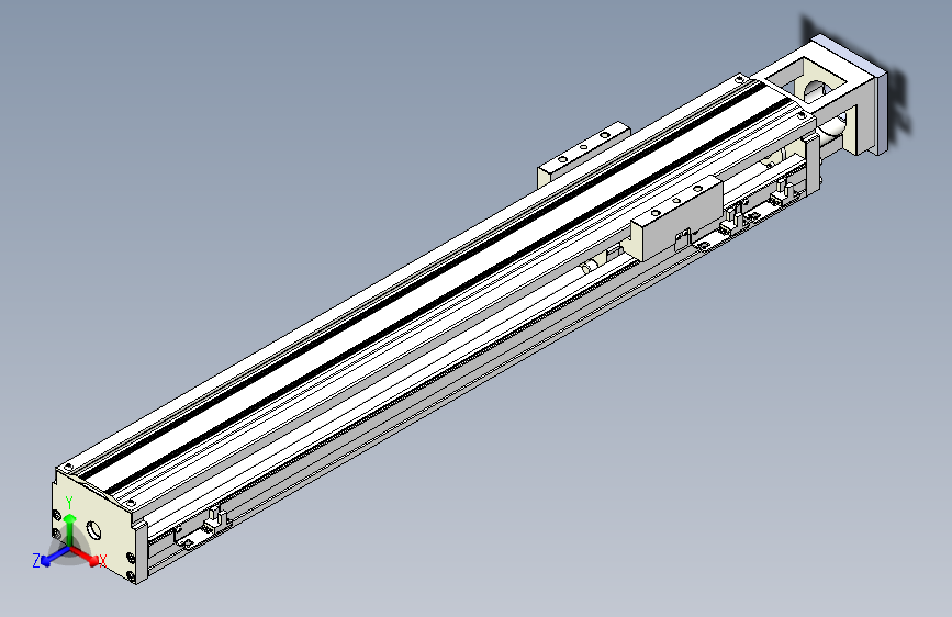 TPA-KNR-100E-2020C-L600A1-M-P75-N3线性模块铝制底座