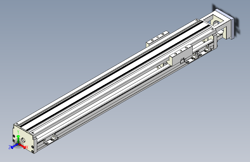 TPA-KNR-100E-2020C-L650A1-M-H75-N3线性模块铝制底座