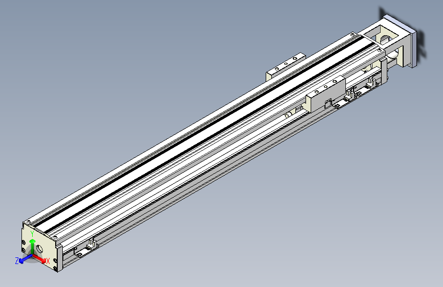 TPA-KNR-100E-2020C-L700A1-M-BJ86-N3线性模块铝制底座