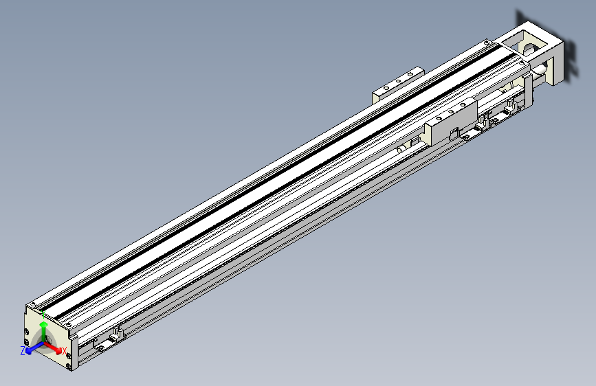 TPA-KNR-100E-2020C-L750A1-M-H40-N3线性模块铝制底座