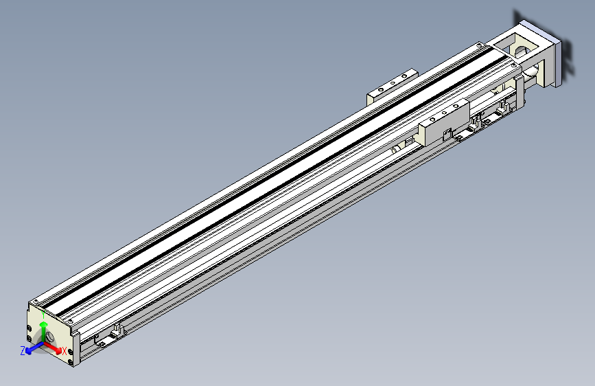 TPA-KNR-100E-2020C-L750A1-M-P75-N3线性模块铝制底座