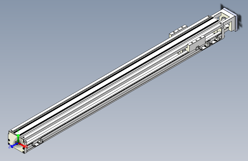 TPA-KNR-100E-2020C-L1000A1-M-P75-N3线性模块铝制底座