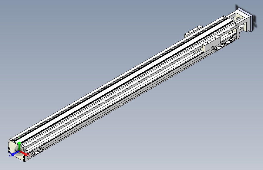 TPA-KNR-100E-2020C-L1100A1-M-BJ86-N3线性模块铝制底座