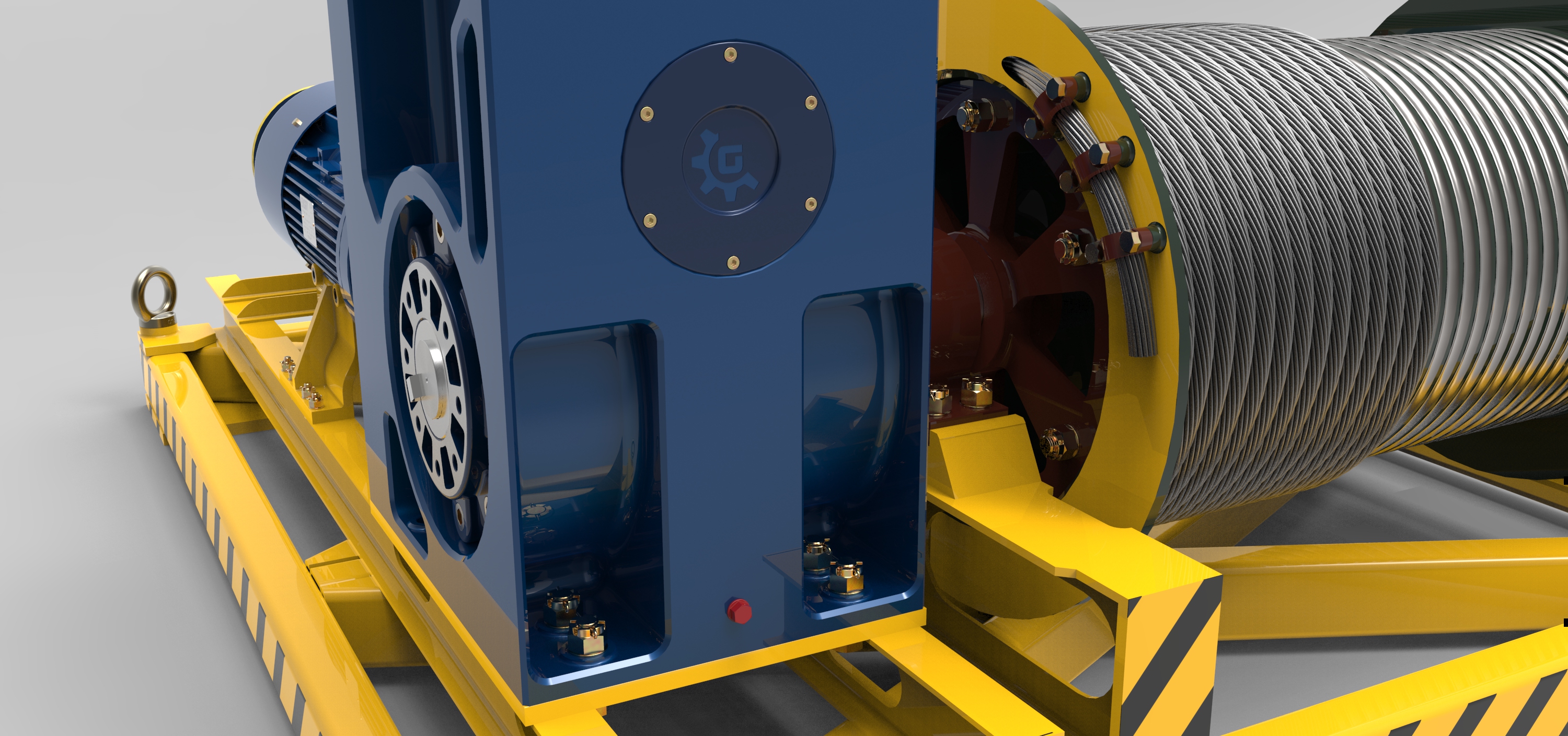 塔式起重机起重装置3D数模图纸 STEP格式