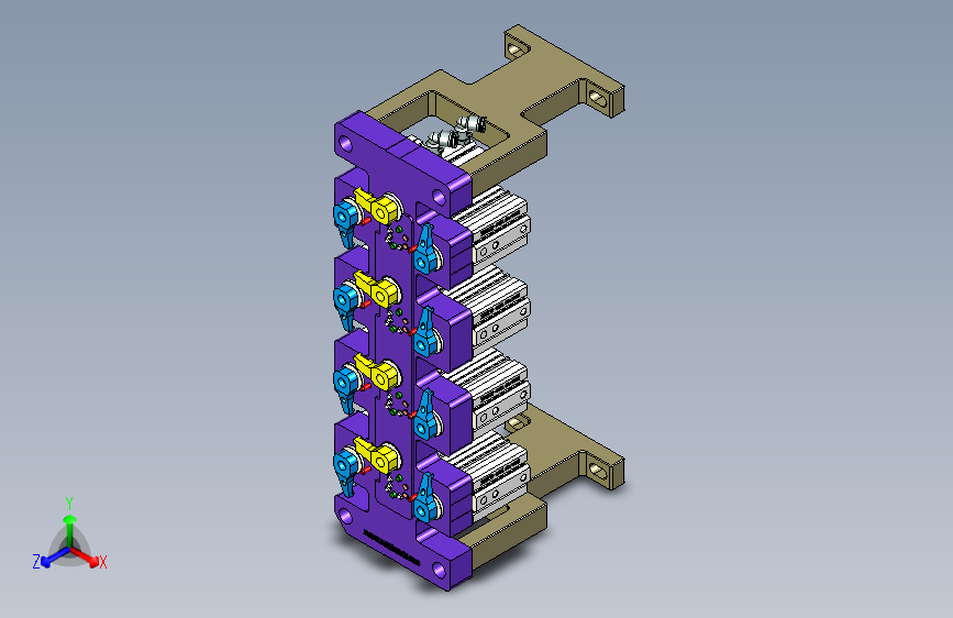 A00-0688-小零件CNC工装夹具三维模型CNC2反面及内腔结构加工治具-20200615