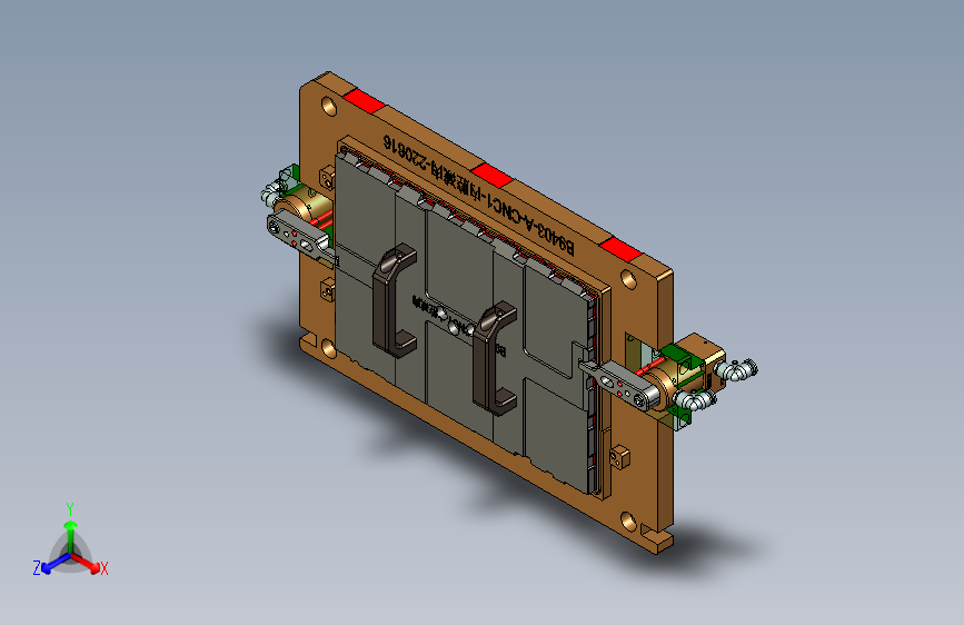 B9403-A-CNC1-笔记本CNC工装夹具三维模型内腔减肉-220824