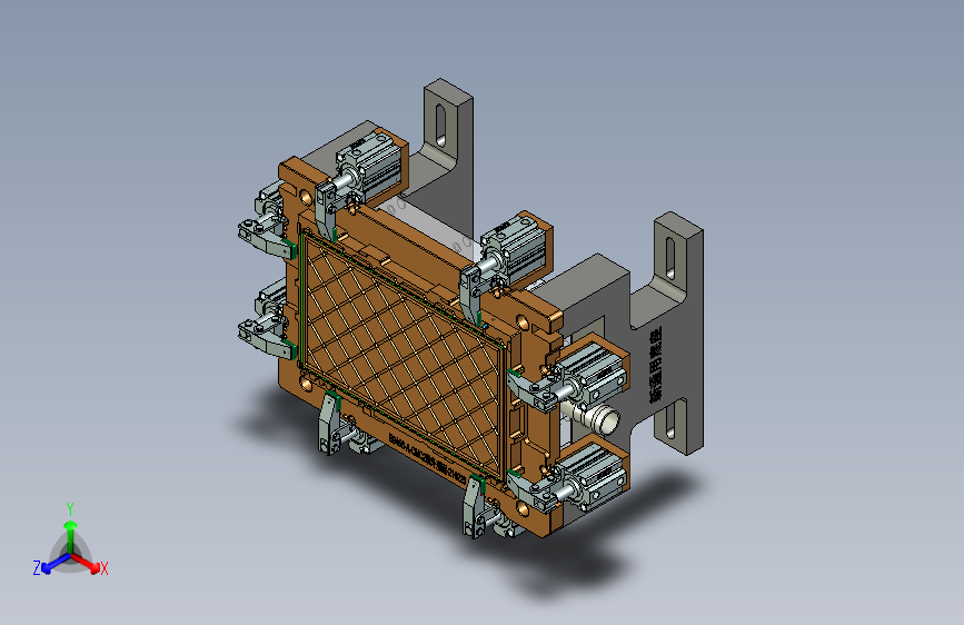 B9450-A-笔记本CNC工装夹具三维模型CNC2铣外观面-210225
