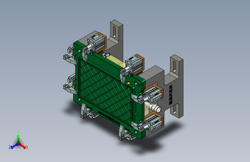 B9450-A-笔记本CNC工装夹具三维模型CNC3精铣内腔-210225