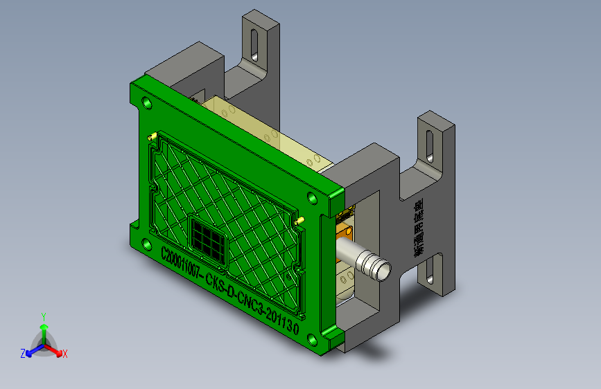 CKS-D-笔记本CNC工装夹具三维模型CNC3-201130