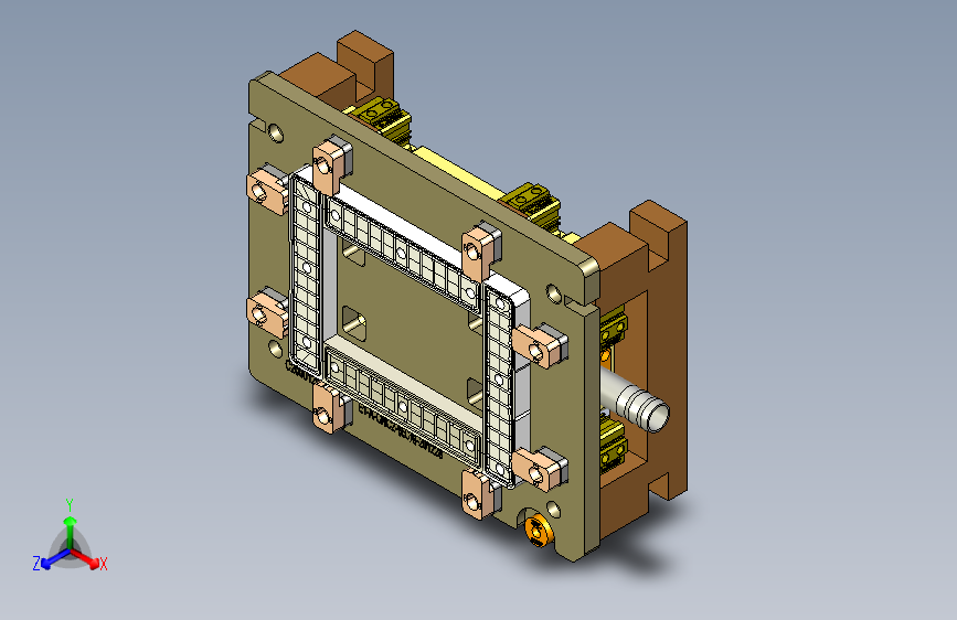 E1-A-笔记本CNC工装夹具三维模型CNC2铣墙高C角-201231