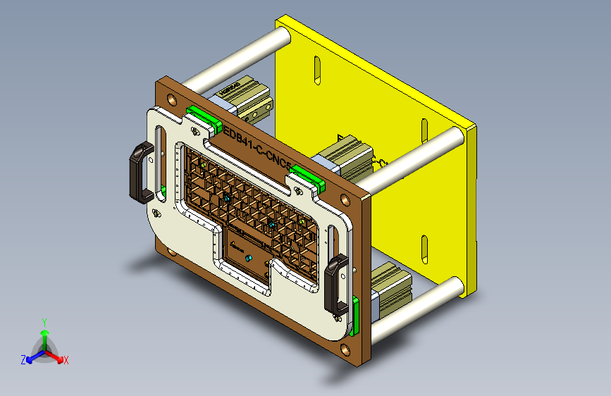 EDB41-C笔记本CNC工装夹具三维模型-CNC5-191113