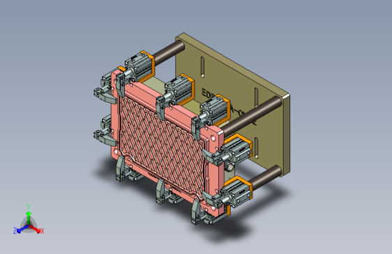 EDB41-笔记本CNC工装夹具三维模型A-CNC2-190327-通气槽改斜槽