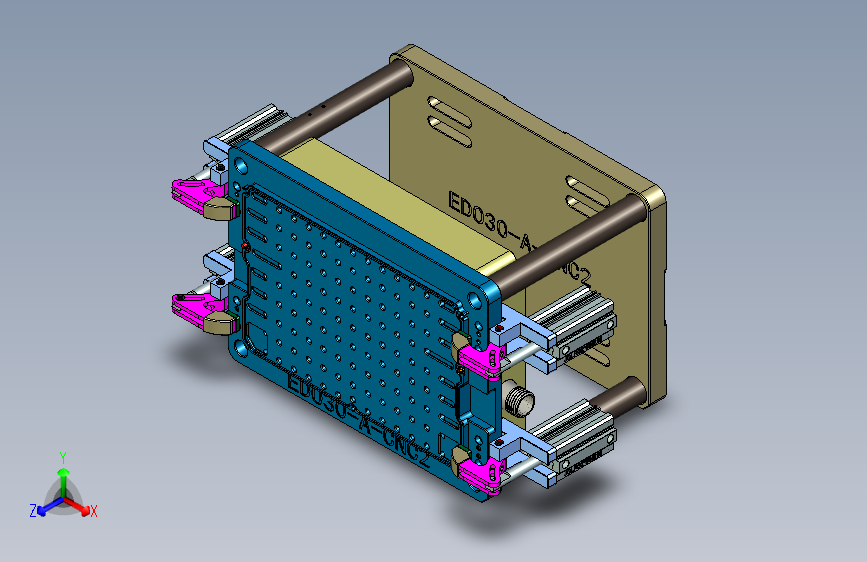 EDO30-A-笔记本CNC工装夹具三维模型CNC2-180622