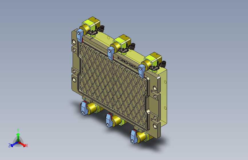 FDQ30-笔记本CNC工装夹具三维模型CNC4-190408